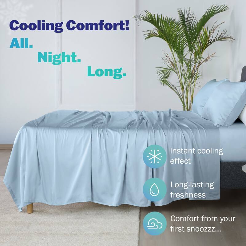 Martex Brrr Solid Sheet Set