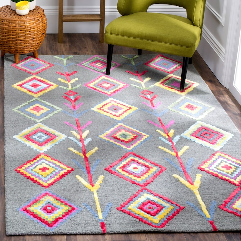 SAFAVIEH, Handmade Bellagio Hannes Modern Moroccan Wool Rug