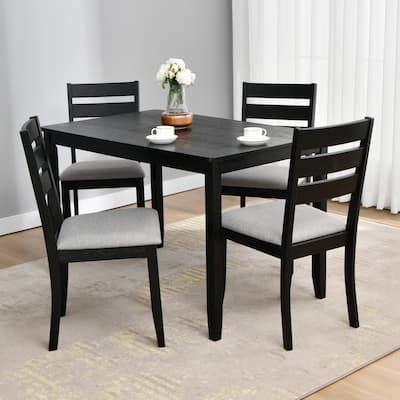 Solid Wood 47" Length Dining Room Table (Chairs Not Included)