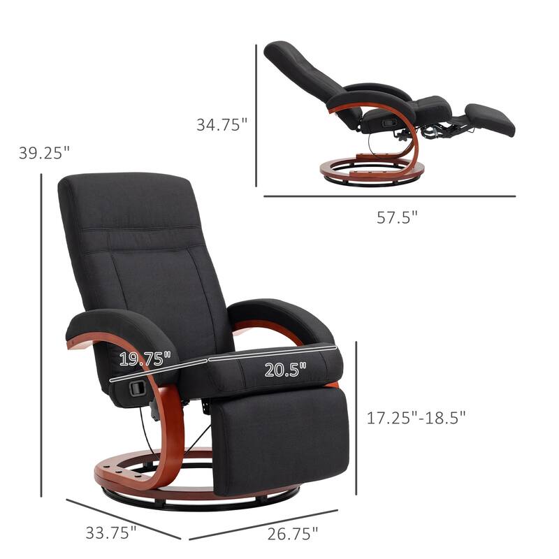 Manual Recliner Chair for Adults