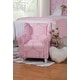 preview thumbnail 6 of 5, HomePop Kids' Pink Medallion Print Chair Pink/ White