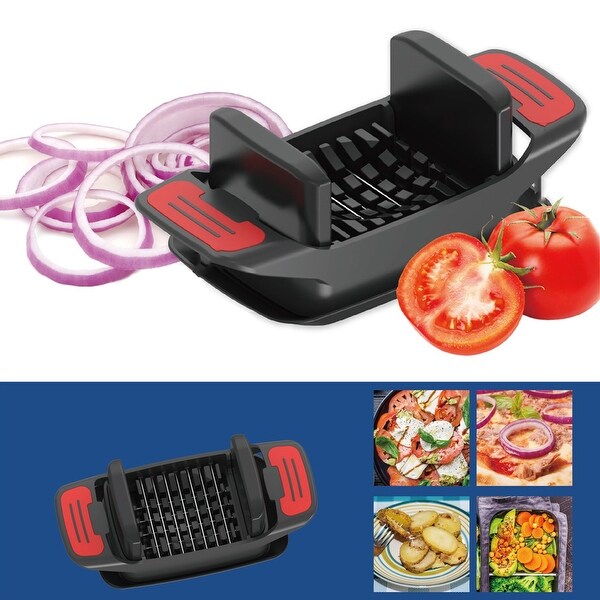 Kitchen Multifunctional Tomato Onion Cutter Vegetable Slicer Dicer
