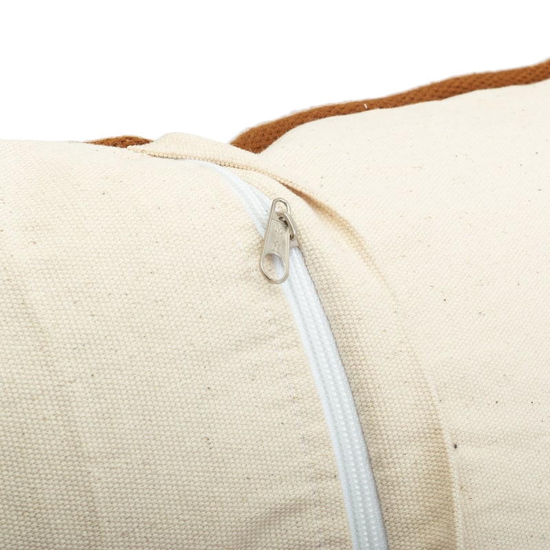 Novica Handmade Birds In Brown Cotton Blend Cushion Cover