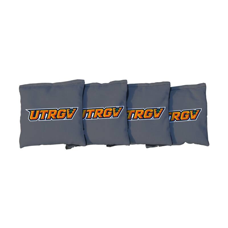 Green Texas Rio Grande Valley Vaqueros Cornhole Bags - All-Weather Resin Filled