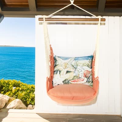 Magnolia Casual Swing Set 4 piece - Living Coral w/ Seashells