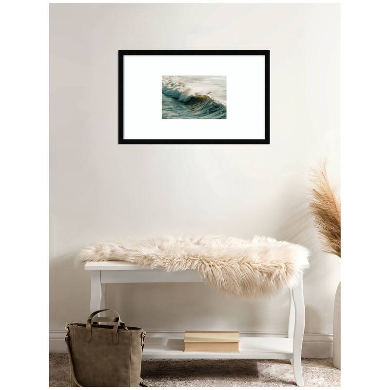 Kate and Laurel Morning Glow by Alicia Bock Framed Wall Art Print