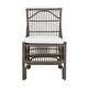 preview thumbnail 4 of 7, Rattan Slat Back Cushioned Dining Chairs, Set of Two by East at Main