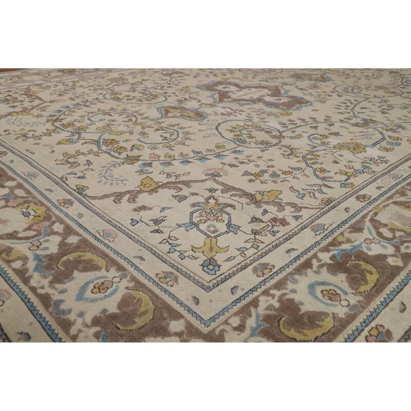 Tabriz Persian Area Rug Traditional Handmade Wool Carpet - 8'0"x 10'7"