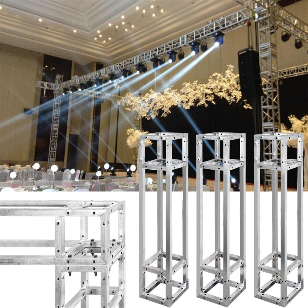 3 Pack Lighting DJ Truss Stand Heavy Duty wedding Stage Backdrop Stand