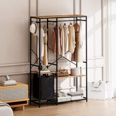 Portable Wardrobe Clothes Rack