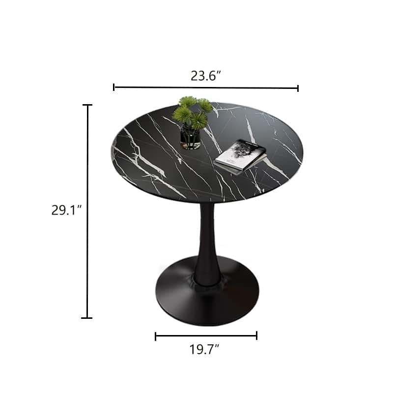 Round Table,Modern Dining Table,Dining Table,MDF Top and Steel Base Tulip Round Kitchen Table, Kitchen Table,Oval Dining Table