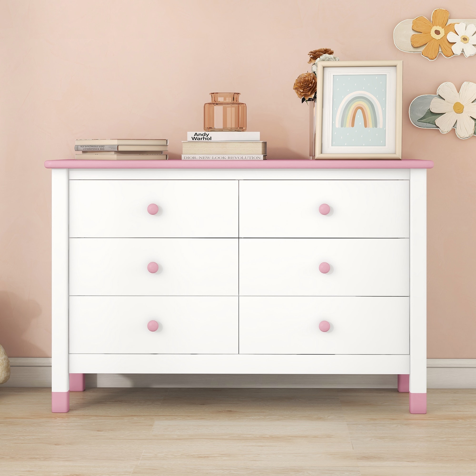 white christmas dresses Cherry Moon 6-Drawer Dresser