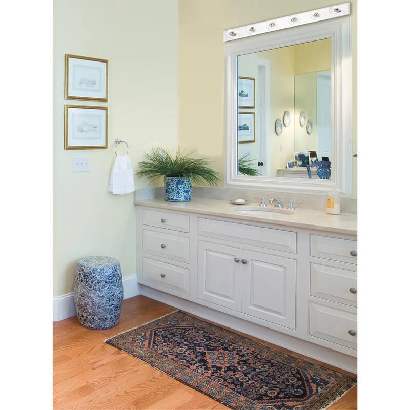 Westinghouse Interior Bath Bar, Beveled Mirror