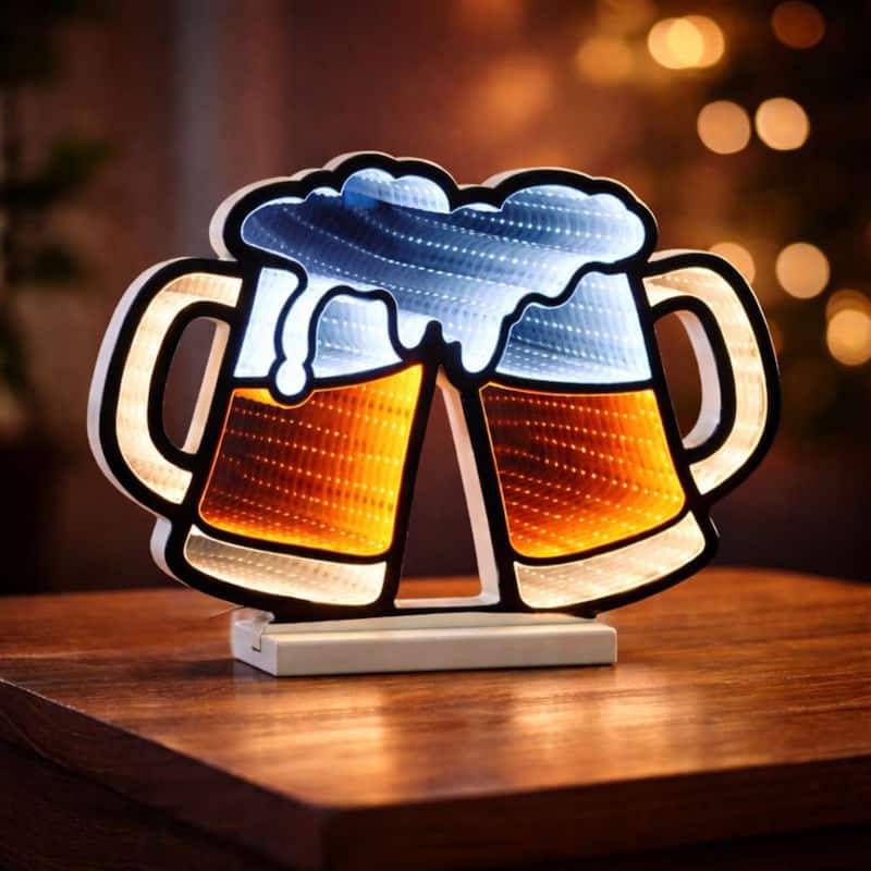 Beer Mugs Ekkolight 15.5"L - N/A