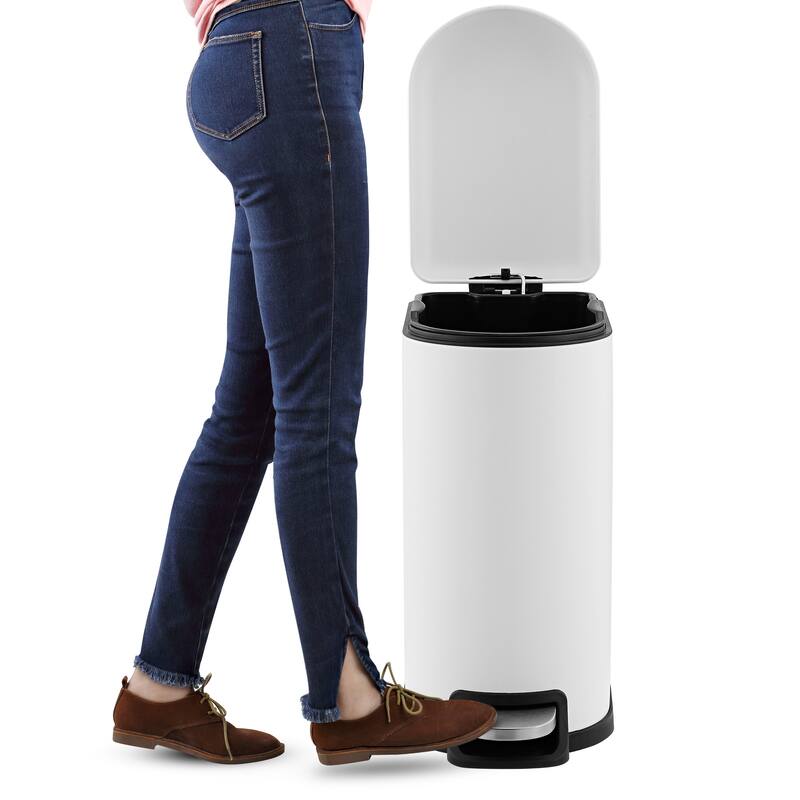 happimess Roland Step-Open Trash Can