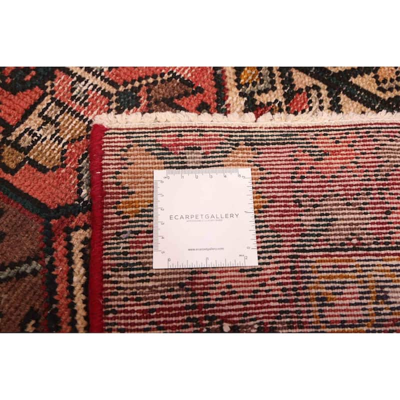 ECARPETGALLERY Hand-knotted Kayseri Vintage Red Wool Rug - 6'4 x 9'0