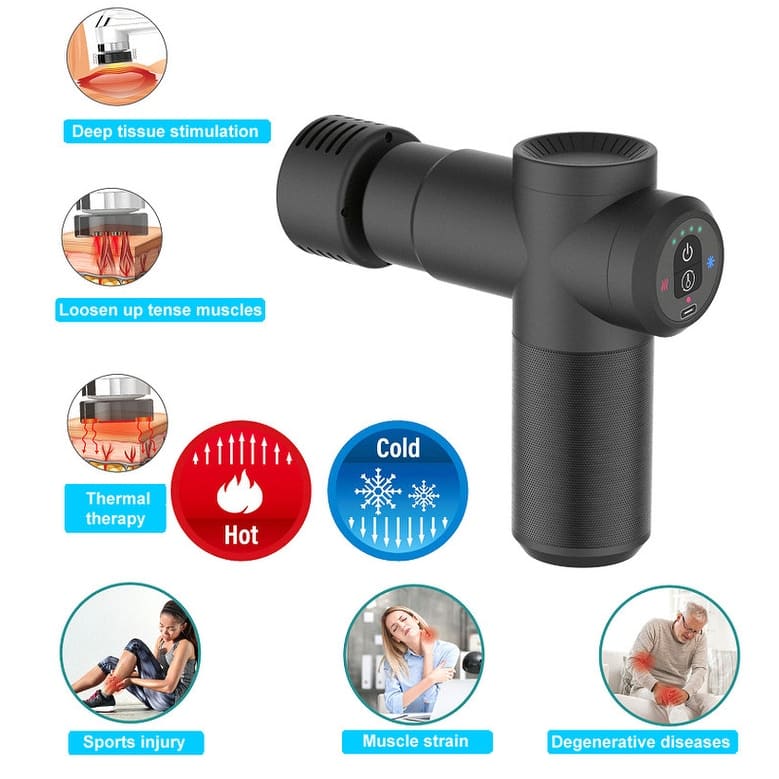 Carepeutic Cordless Heat or Cold Therapy Massager