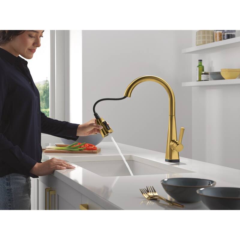 Delta 19802TLZ-DST Lenta 1.8 GPM Single Hole Pull Down Touchless