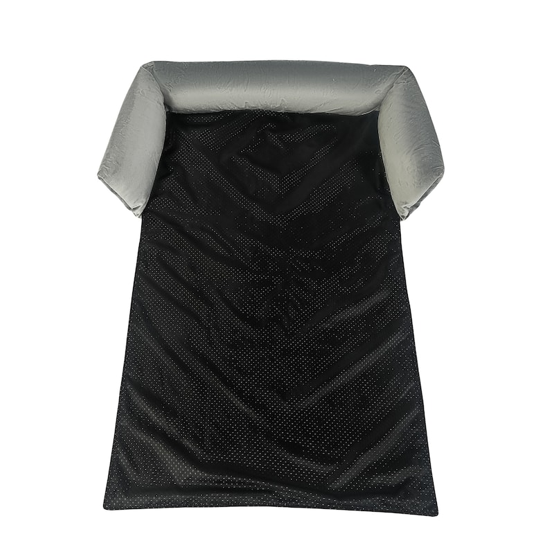 Adeco Velvet Pet Dog Cat Bed for Sofa Couch Bed or Car Blanket Mat