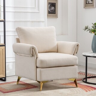 Modern Accent Chair Single Sofa Chair,Recliner Chair, Fabric Armchair Recliner