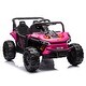 preview thumbnail 100 of 98, 24V Kids UTV Ride-On Car with Remote Control, Music, Storage, Four-Wheel Suspension, Ages 3+ Pink