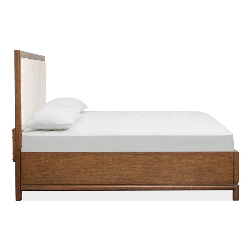 Magnussen Home Ridgefield Russet Upholstered Panel Bed
