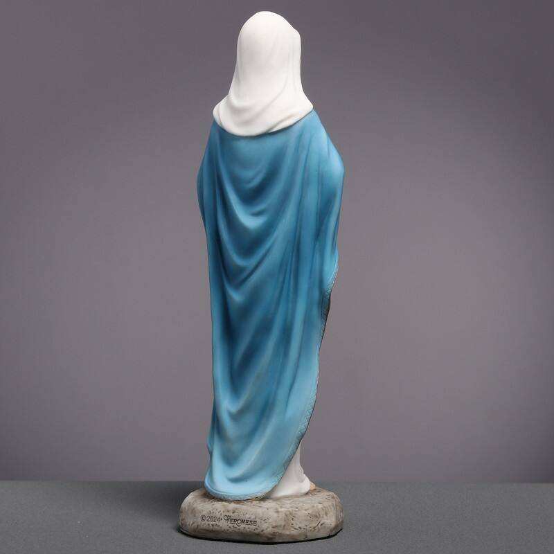6.1 inches Height Polyresin The Immaculate Heart of Mary Multicolor Finish Figurine