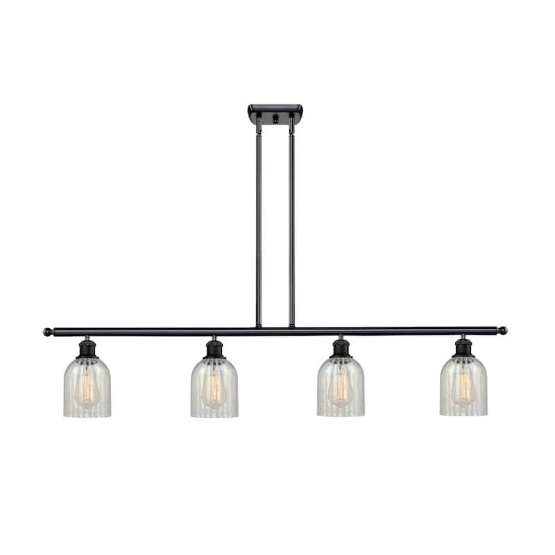 Innovations Lighting Caledonia 4 Light 48" Wide Linear Chandelier