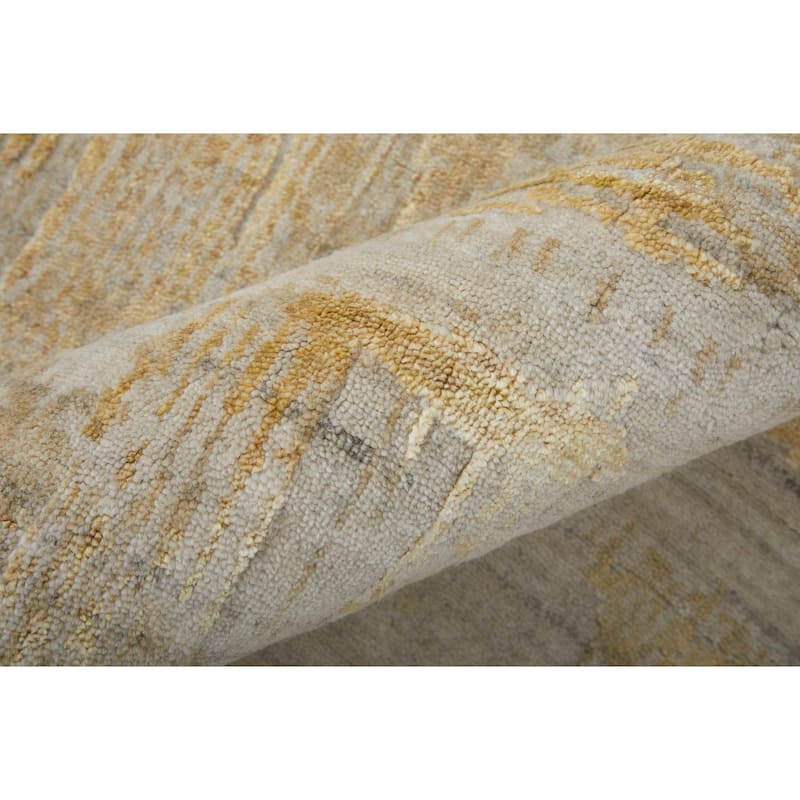 Grand Bazaar Kinton Hand Woven Abstract Modern Area Rug