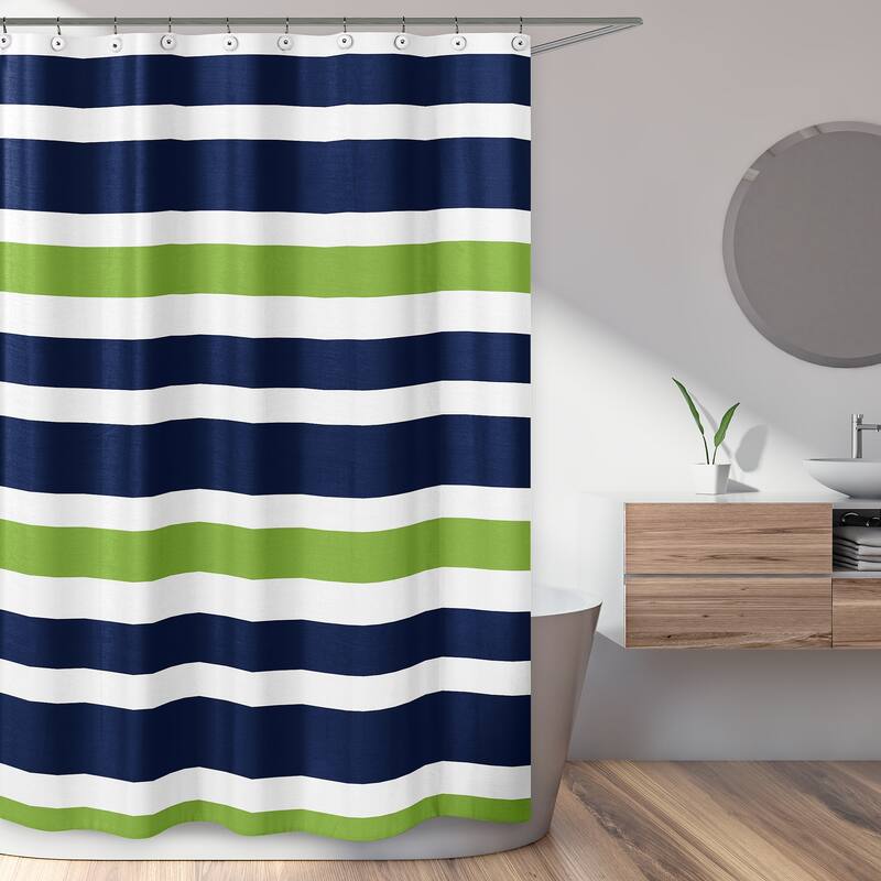 Sweet Jojo Stripes Shower Curtain