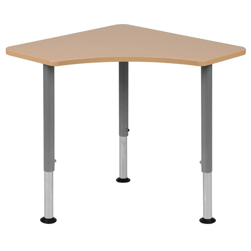 Triangular Collaborative Adjustable Student Desk - Home and Classroom