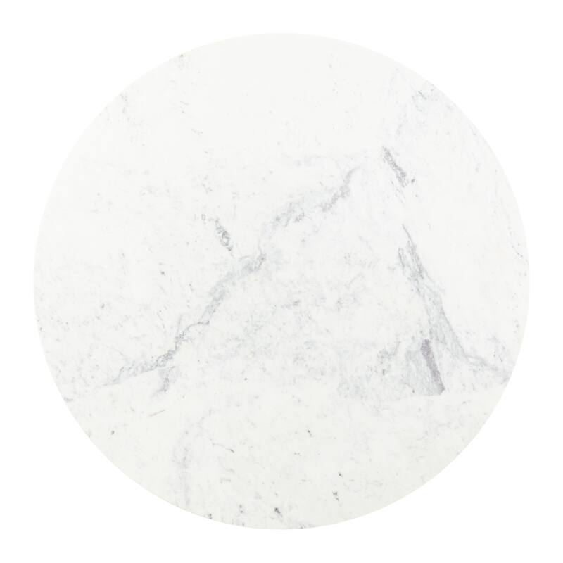 SAFAVIEH COUTURE Gail Round Marble Dining Table - 40"W x 40"D x 28"H