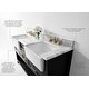 preview thumbnail 19 of 41, Ancerre Designs Hayley 60 in. Bathroom Vanity Set