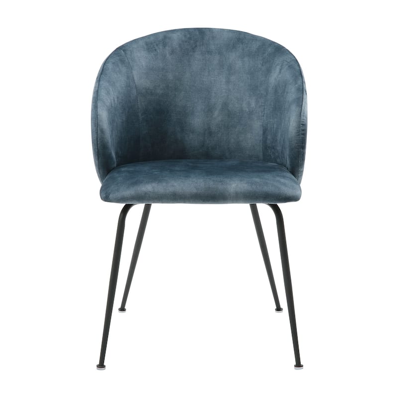 Modern Velvet Accent Chair - Teal
