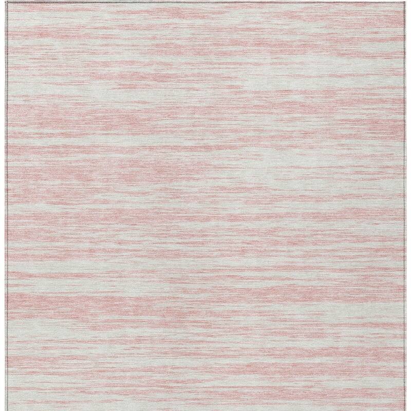 HomeRoots Abstract Modern Rectangle Outdoor Rug