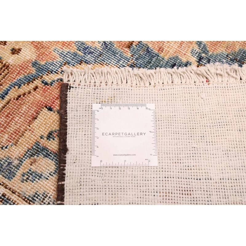 ECARPETGALLERY Hand-knotted Antalya Vintage Copper Wool Rug - 10'0 x 13'3