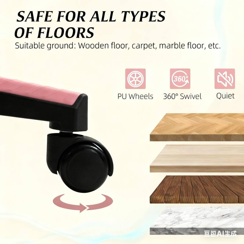 Practical Gaming Office Chair, Specially Designed for Home Gamers & Office Workers, Features Reclining Function & Footrest