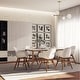 preview thumbnail 1 of 10, Midtown Concept Nordic 7 Piece Dining Set - with Cushions