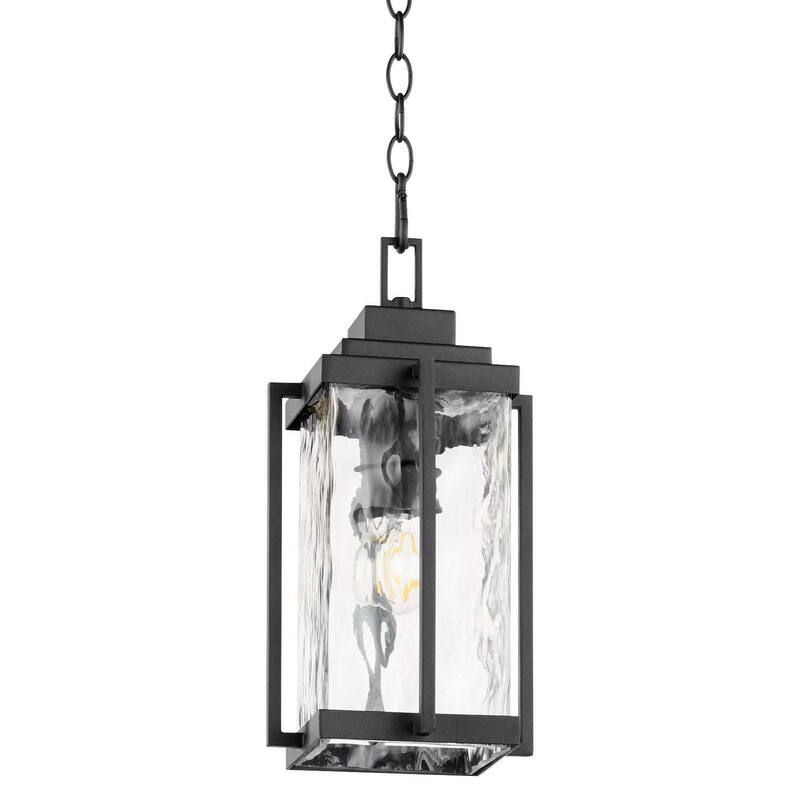 Quorum International 7022 Domus 8" Wide Mini Pendant - Textured Black