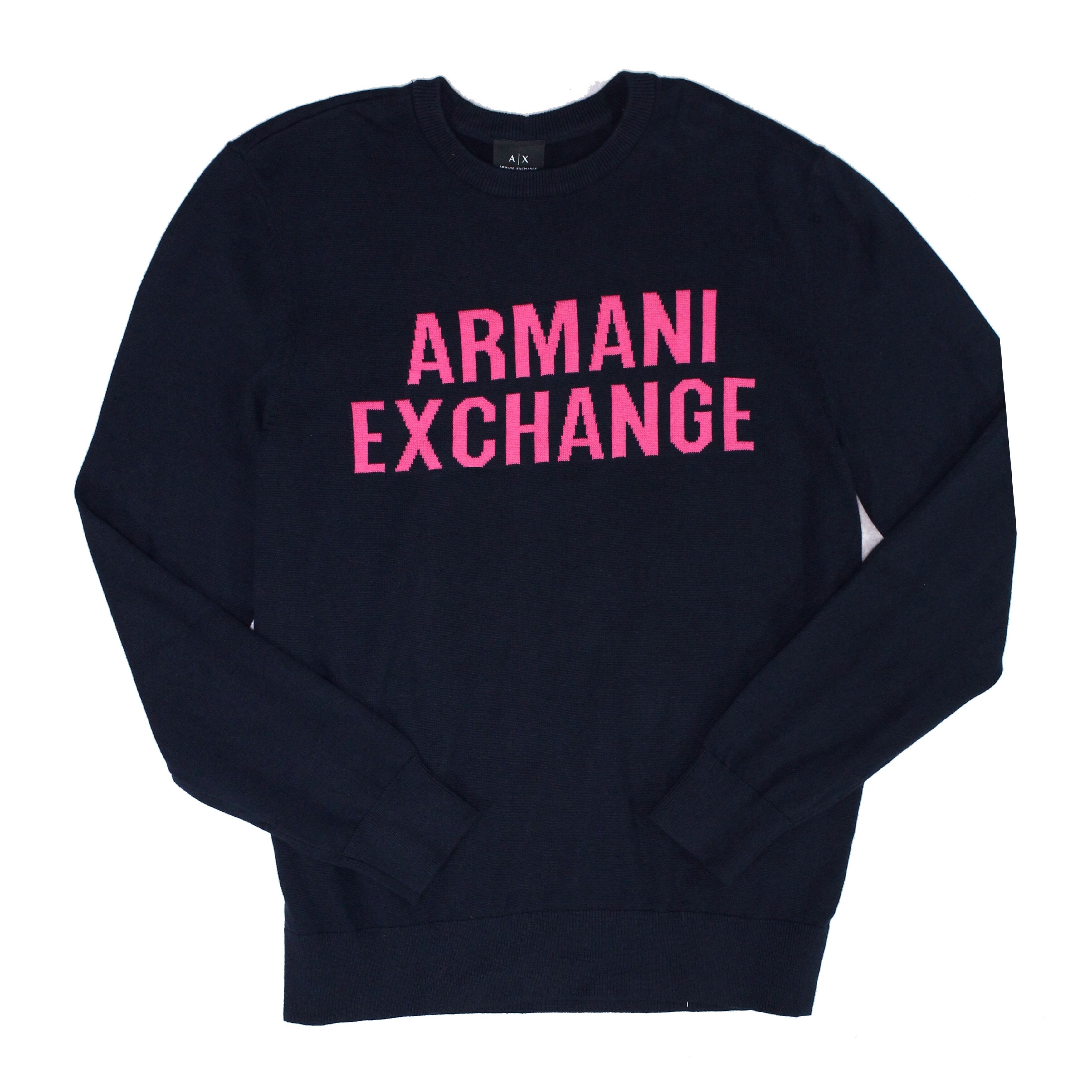 armani exchange blue sweater