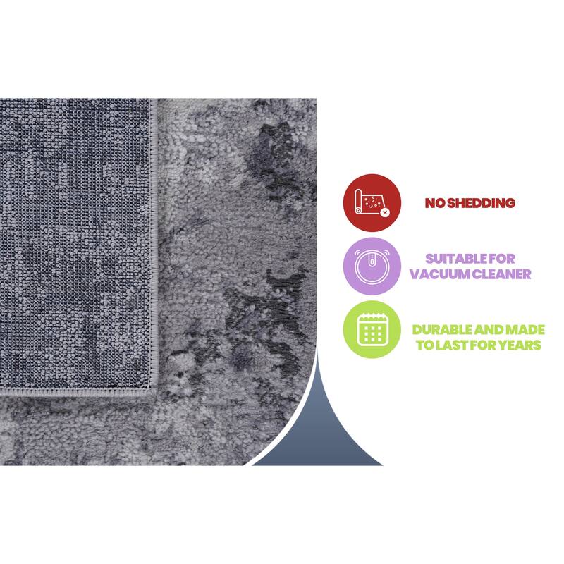 Abstract Area Rug - 2' x 3'