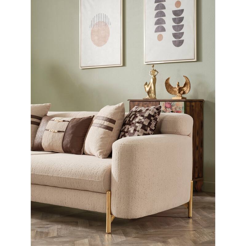 Kevin Living Room 3 Seat Sofa