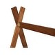 preview thumbnail 16 of 15, Twin Wood Tent Floor Bed with Triangle Structure, Montessori Floor Bed