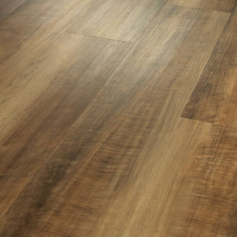 Shaw 5601V Fortitude 7" x 48" Embossed, Handscraped Vinyl Flooring - Tawny Oak