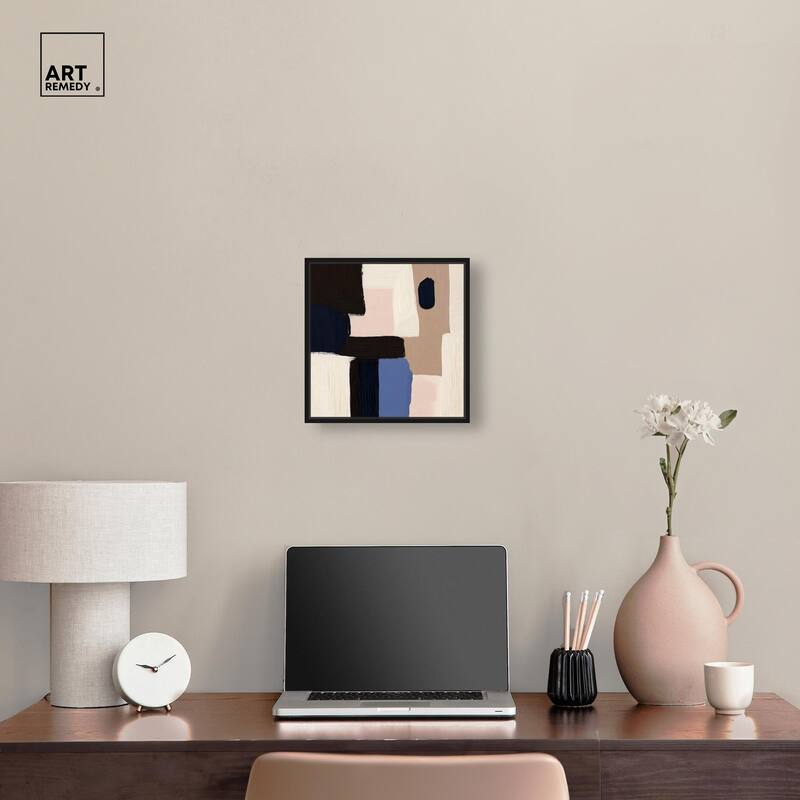 Blue Quietude II Canvas by Art Remedy