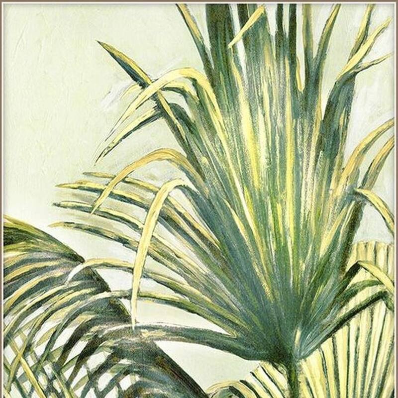 HomeRoots Set Of Two Summer Breeze Brown Framed Wall Art