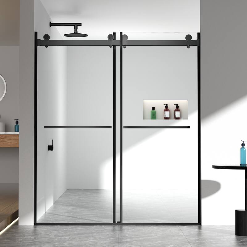 Frameless Double Sliding Shower Door