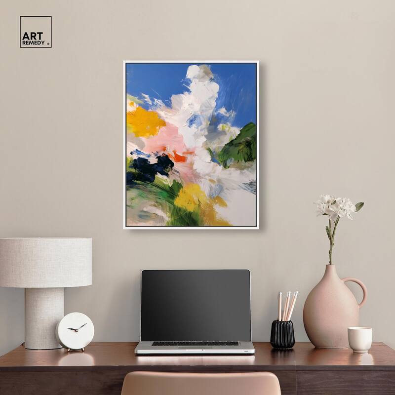 Clouds and Color II Canvas by Art Remedy