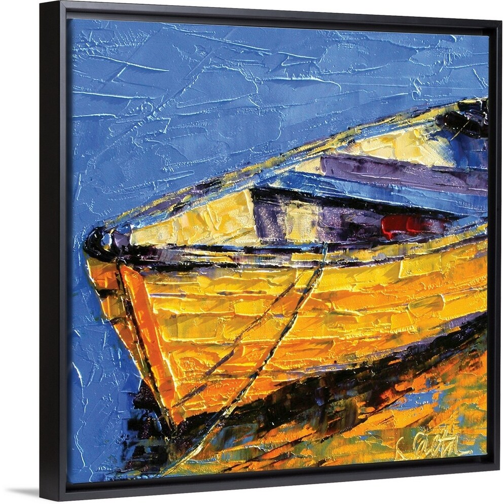 Shop Floating Along Black Float Frame Canvas Art Overstock