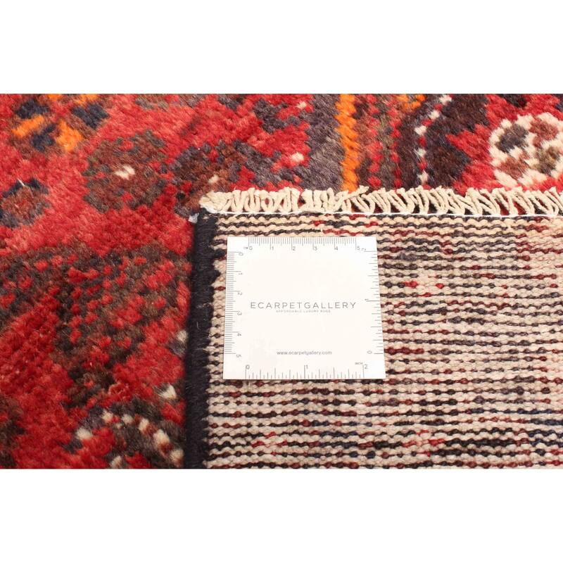 ECARPETGALLERY Hand-knotted Andelz Red Wool Rug - 3'9 x 5'10